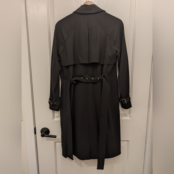 Club Monaco Borren Trench Coat in Black - Picture 7 of 7
